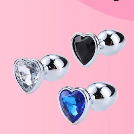 Plug Anal Joya Corazón Talla S