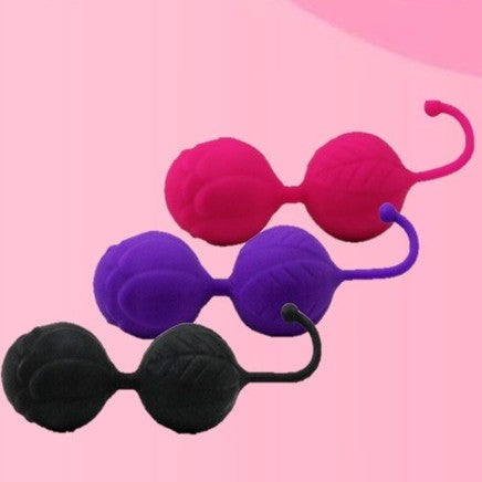 Bolas vaginales siliconadas