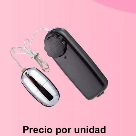 Huevo Vibrador Plateado